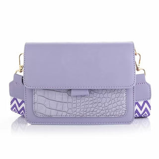 Kopen lila Bijoutheek Tas crossbody Croco