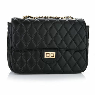 Koop black Bijoutheek Cross-over bag checked PU
