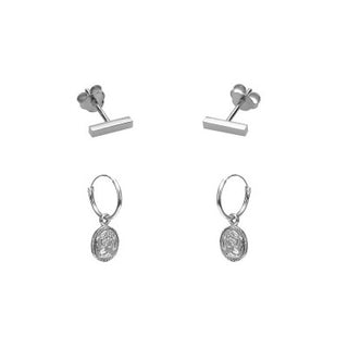 Karma Symbols 925 sterling zilver Bundelset Tube Coin Zilver