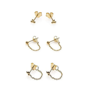 Karma Symbols bundelset triple dots goud
