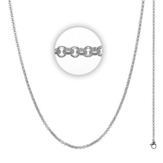 Koop silver iXXXi Chain 3mm (LENGTH 80-100CM)
