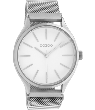 Oozoo Vintage watch-C10691 Silver (40mm)