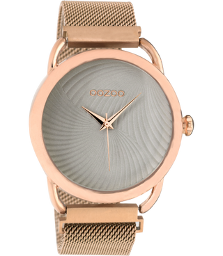 Oozoo Vintage watch-C10698 Rose/gray (42mm)