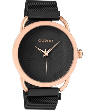 Oozoo Vintage watch - C10699 gold/black (42mm)