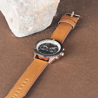 Oozoo Herrenuhr-C10800 Roségold/Titan (45 mm)