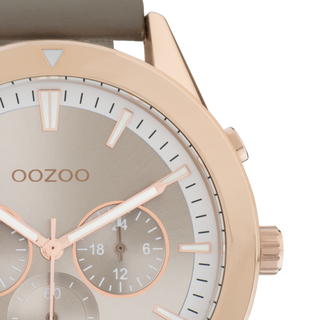 Oozoo Herrenuhr – C10802 Rose Taupe (45 mm)