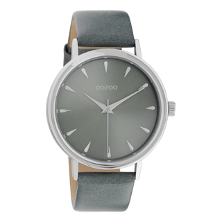Oozoo Damenuhr-C10828 Aqua Grey (42mm)