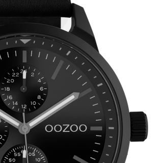 Oozoo Herrenuhr-C10909 schwarz (45mm)