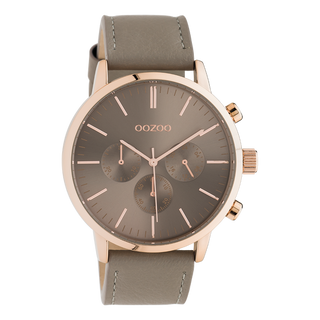 Oozoo Herrenuhr – C10916 Taupe (45 mm)