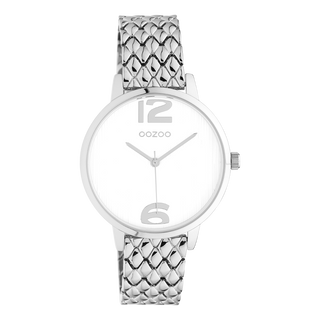 Oozoo Dames horloge-C10920 zilver (28mm)