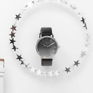 Oozoo Damenuhr-C10939 schwarz (42mm)