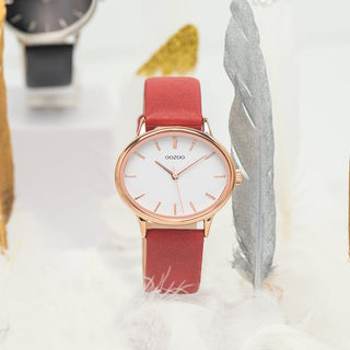 Oozoo Damenuhr-C10942 rot (38mm)