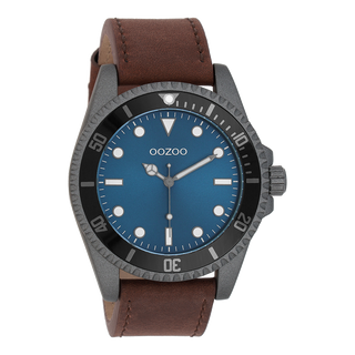 Kopen bruin Oozoo timepieces Horloge (44mm)
