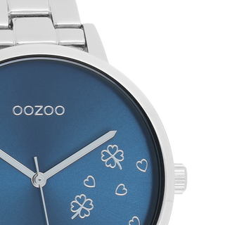 Oozoo Herrenuhr-C11121 Silber (42mm)