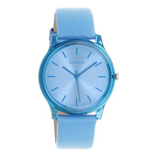 Oozoo dames Horloge met leren band (36mm)