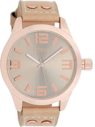 Oozoo Damenuhr-C1151 Cognac (46mm)
