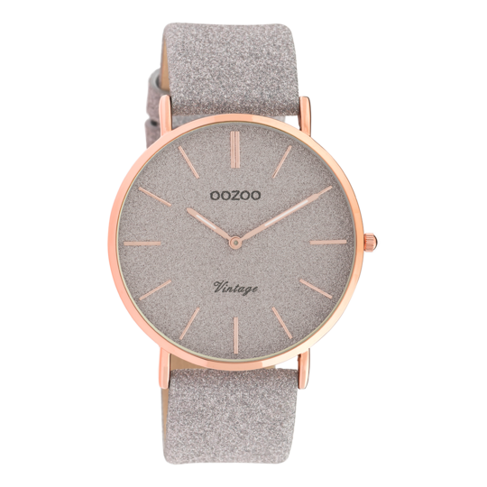 titel Ijver Hol oozoo-dames-horloge-c20162-rose-goud-zilver-40mm | Bijoutheek