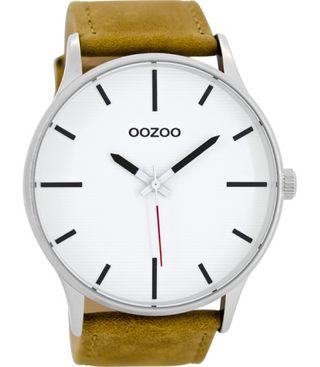 Oozoo Herrenuhr-C8550 Cognac (48mm)