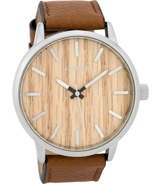 Oozoo Damenuhr-C9256 Cognac (45mm)