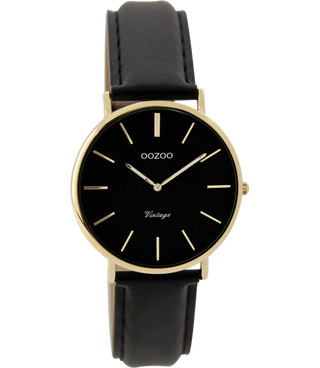 Oozoo Vintage Watch-C9302 black (32mm)