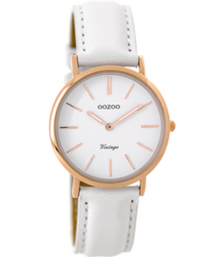 Oozoo Vintage Watch - C9317 white (32mm)