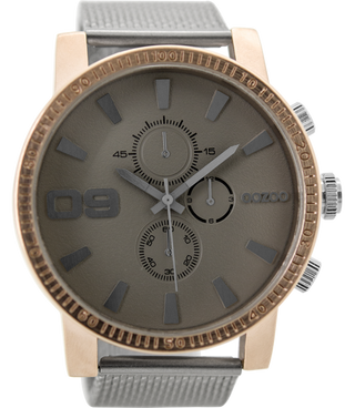 Oozoo Herrenuhr-C9437 Silber (50mm)