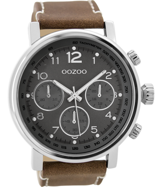Oozoo Herrenuhr-C9457 braun (48mm)