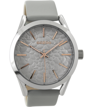 Oozoo Dames Horloge-C9471 grijs (44mm)