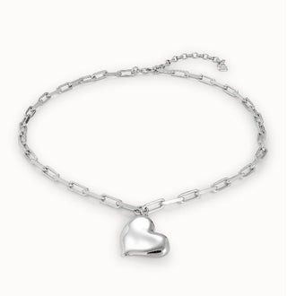 UNOde50 Necklace - Feather | COL1669 (46cm)