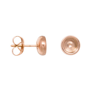 Kaufen rose iXXXi-Schmuck-Ohrstecker, oberer Basisteil (5 mm)