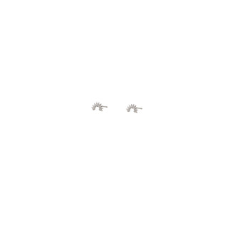 Koop silver GO Dutch Label open sun earring E0439