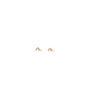 GO Dutch Label open sun earring E0439
