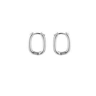 Go Dutch Label Oorbellen Ovaal Hoop