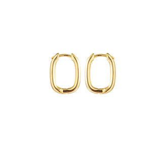 Go Dutch Label Oorbellen Ovaal Hoop