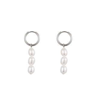 Go Dutch Label Oorring Drie Parels