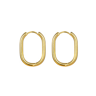 Go Dutch Label Oorbellen Ovaal