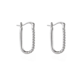 Go Dutch Label Oorring half gedraaid hart glad