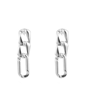 Go Dutch Label Ear studs 3 coarse links