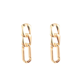 Go Dutch Label Ear studs 3 coarse links