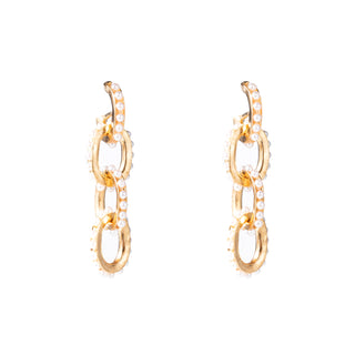 Go Dutch Label Ear studs 4 hoops pearls