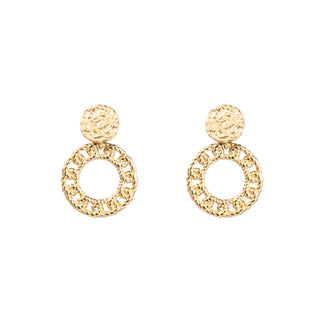 Go Dutch Label Oorknoppen disc ketting