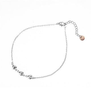 Go Dutch Label Ankle jewelry link 3 hearts
