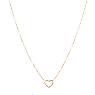 Go Dutch Label Collier open hart klein
