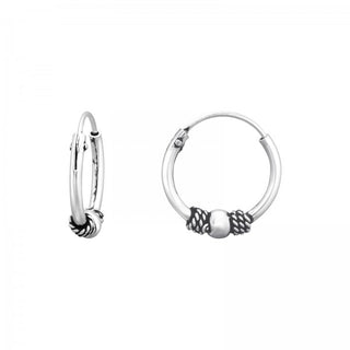 Karma Bali Creolen Silber (12MM)