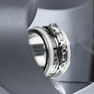 iXXXi  Basisring zilver 8mm (16-21MM)
