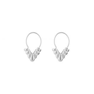 Kaufen silber Michelle Bijoux Ohrringe „V“-Muster