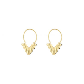 Michelle Bijoux Ohrringe „V“-Muster