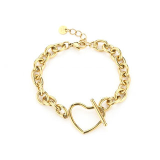 Michelle Bijoux Bracelet Open Heart