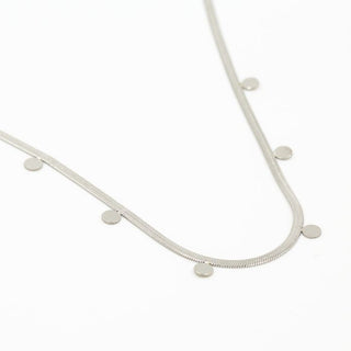 Michelle Bijoux Necklace Snake Discs