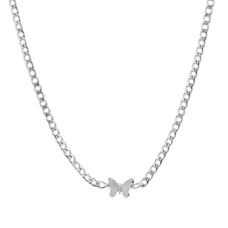 Michelle Bijoux Necklace butterfly link